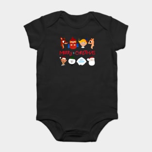 Rudolph The Red Nosed Reindeer Baby Bodysuit